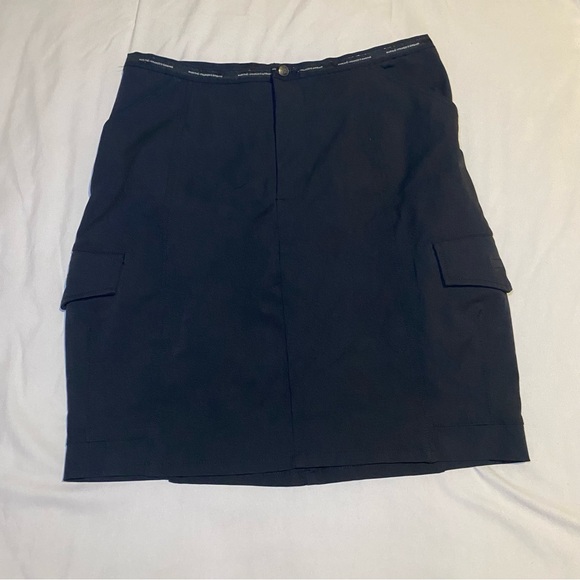 Marithe Francois Girbaud Dresses & Skirts - 90’s Y2K Vintage Marithé François Girbaud Cargo Black Women's Skirt Size 30